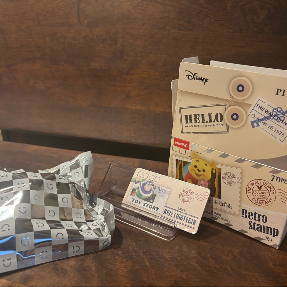 Miniso Retro Stamp Set with Toy Story